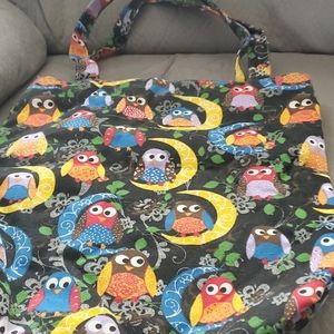 Owl tote bag